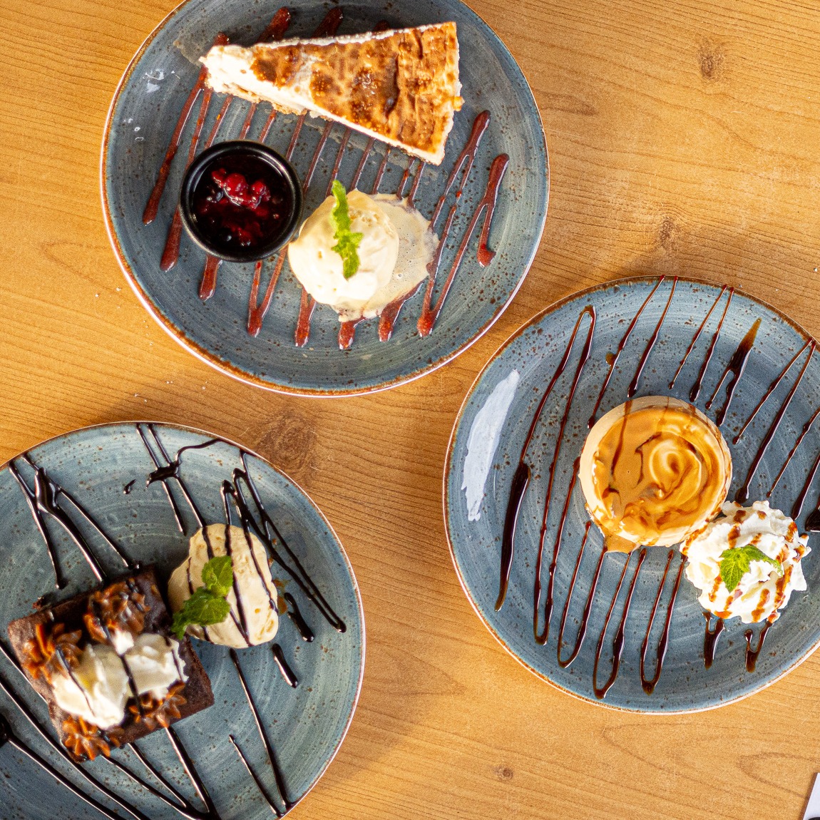 Postre de Brasas de Baelo